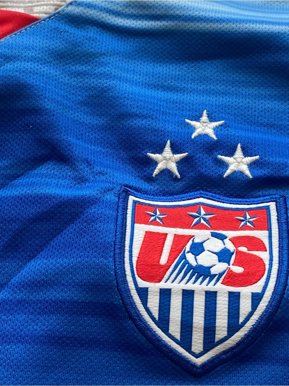 Nike Blue Gradient US Soccer Jersey 2015